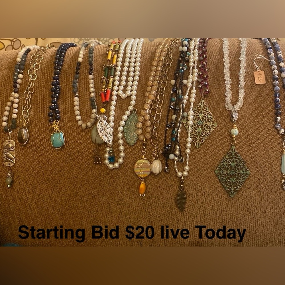 Original semi precious stones and crystals